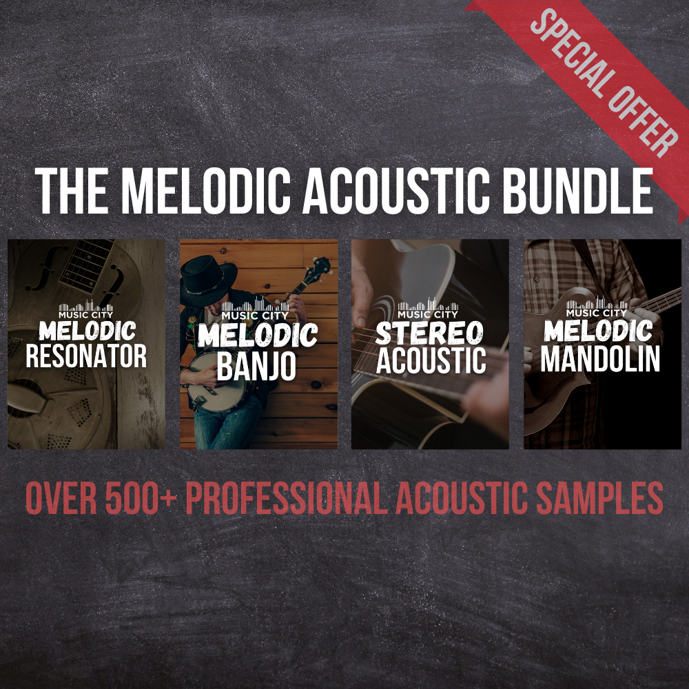 Over 500+ Professional Acoustic Samples